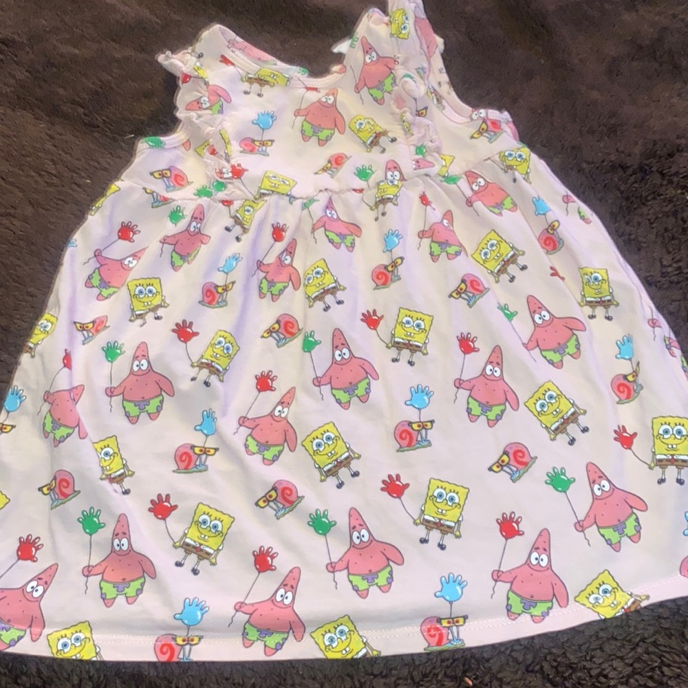 Pink SpongeBob dress